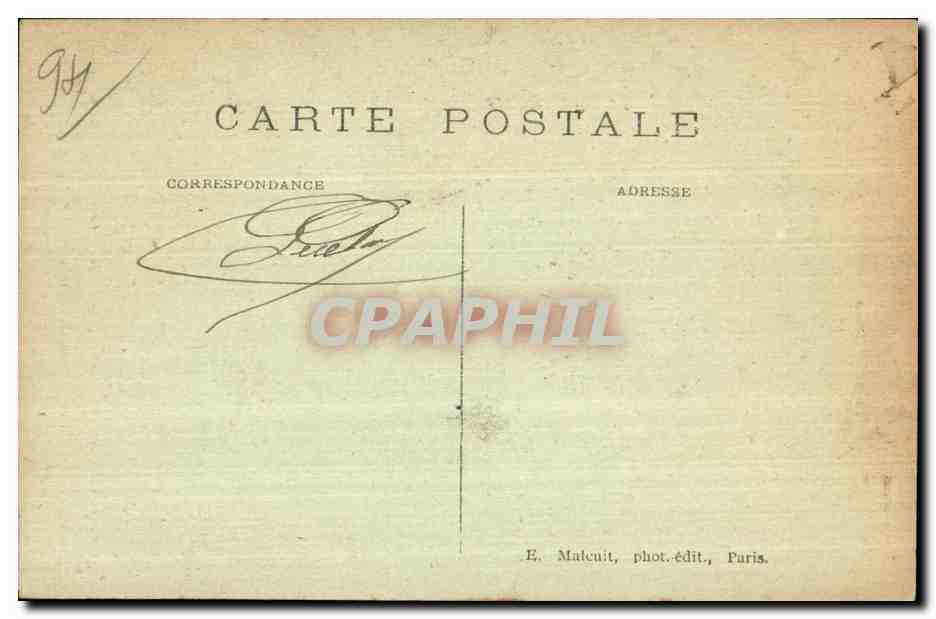 CPA Vincennes Historiques Alphonse Ornano apres avoir tue son neveu pour le punir d ue desobeissance lave ses mains  — Verso