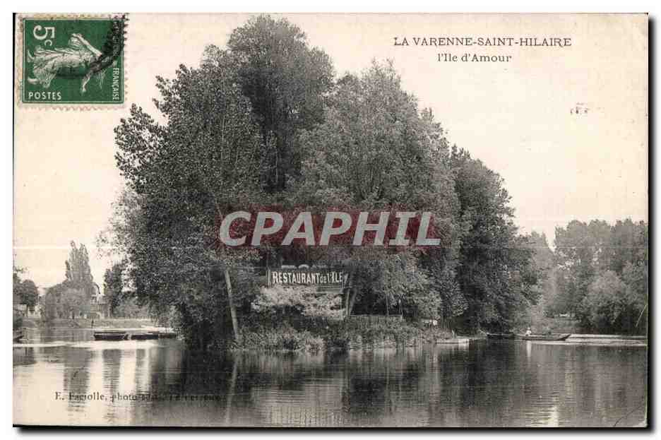 La Varenne-Saint-Hilaire — l'Île d'Amour — E. Pagolle, photographe