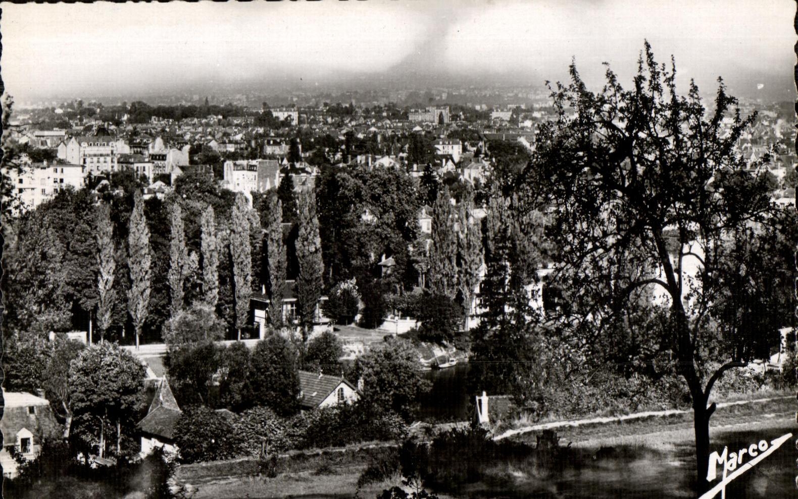 Chennevières-sur-Marne — Vue générale de St-Maur-des-Fossés — Éditions d'Arvallois-Perrot