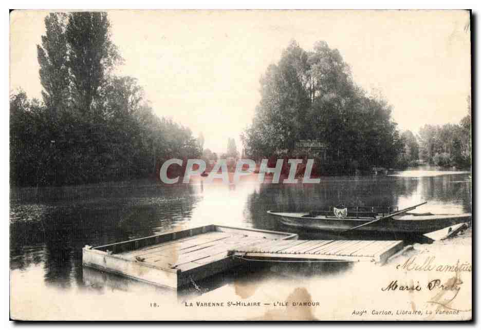 La Varenne St-Hilaire — The Island of Love — Aug^n° Garlon, Bookseller, La Varenne
