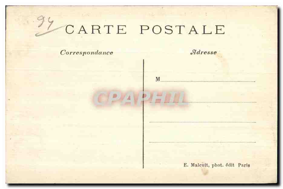 CPA Les Bords de la Marne de Champigny a La Varenne Pecheur — Rückseite