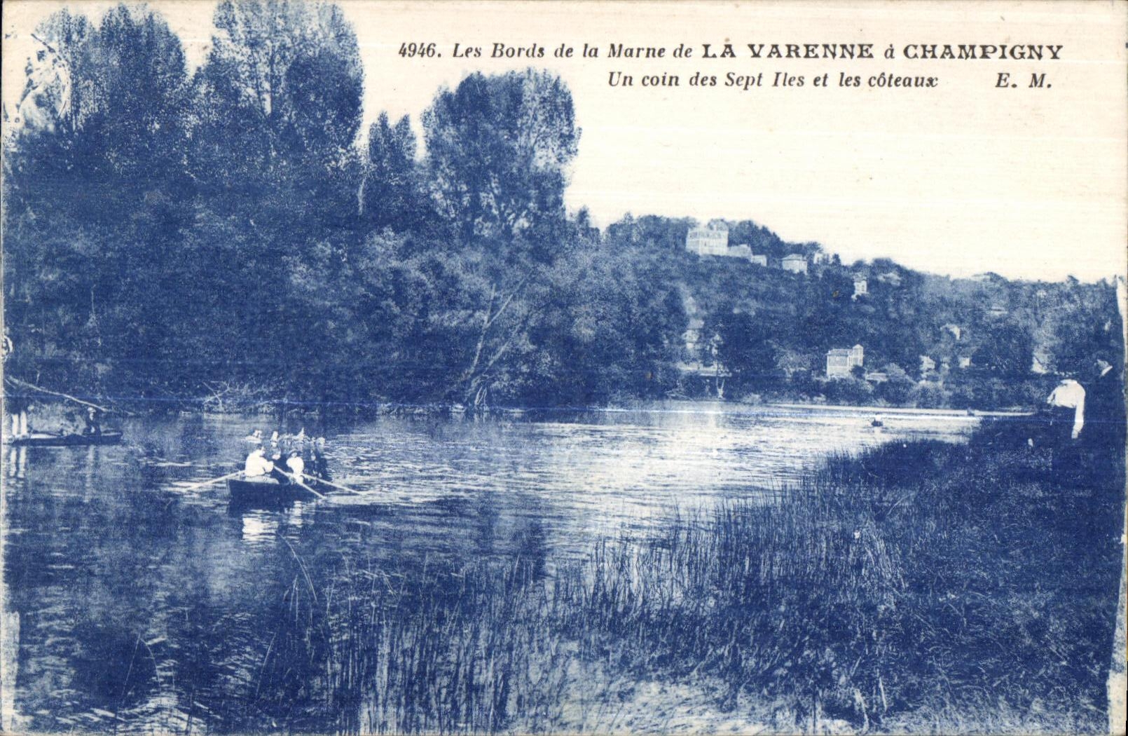 CPA Les Bords de la Marne de LaVarenne a Champigny Un coin des Setp I les et les Coteaux