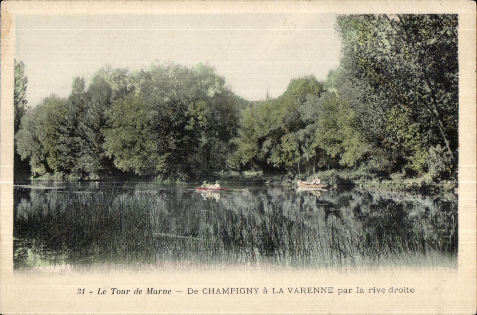 Der Marne-Rundweg — Von CHAMPIGNY nach LA VARENNE entlang der rechten Uferseite — n°31