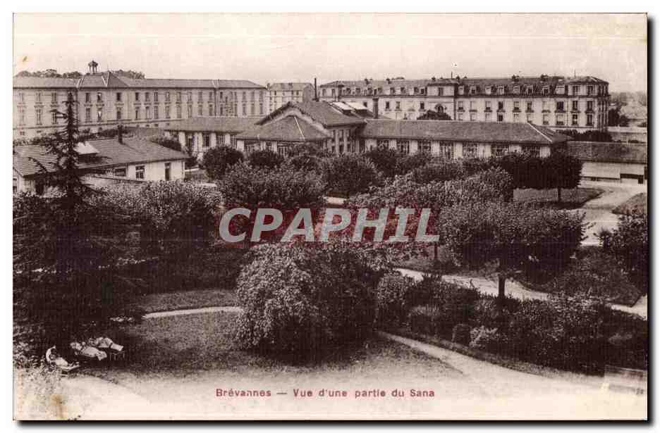 CPA Brevannes Vue d une partie du Sana