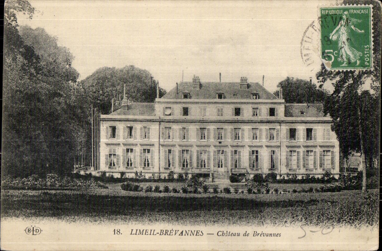CPA Limeil Brevannes Chateau de Brevanues