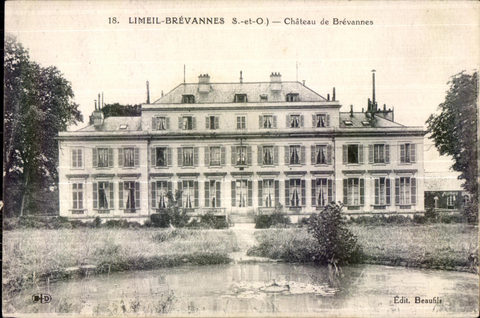 CPA Limeil Brevannes Chateau de Brevannes