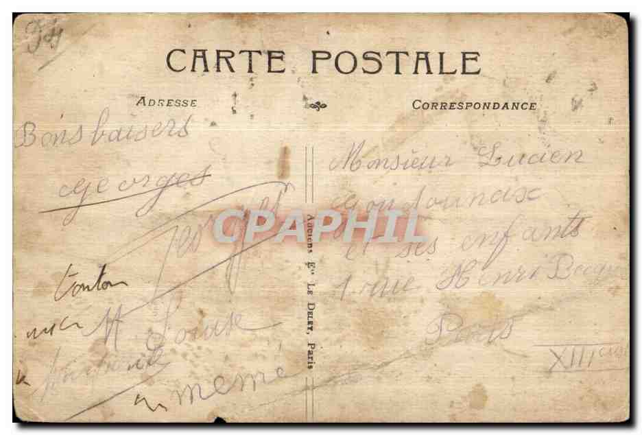 CPA Brevannes L Entree du Pays — Rückseite