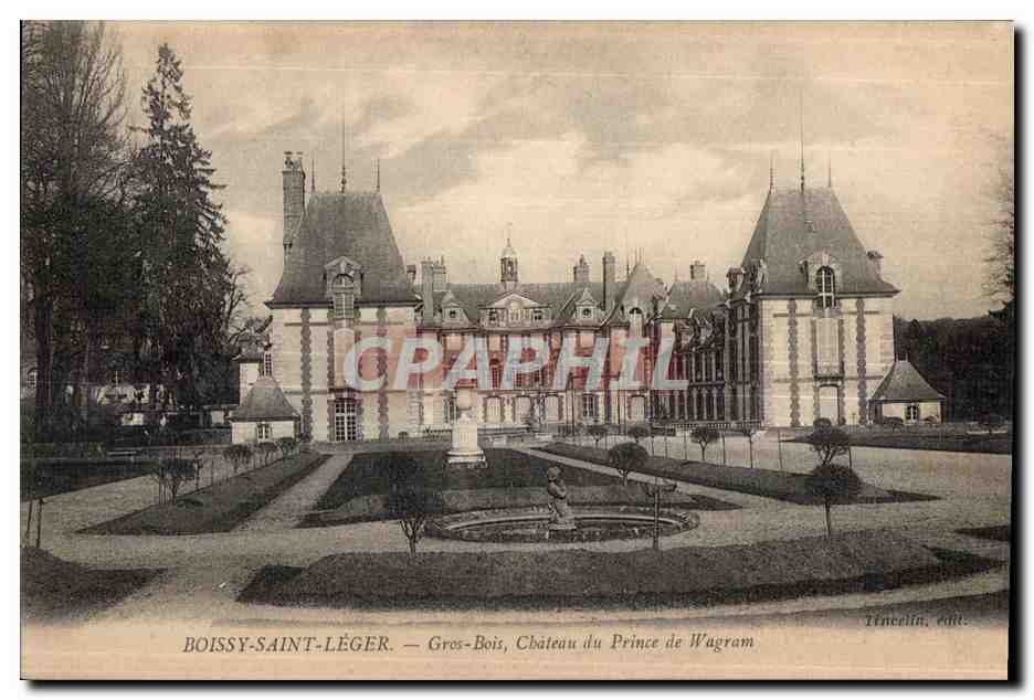CPA Boissy Saint Leger Gros Bois Chateau du Prince de Wagram