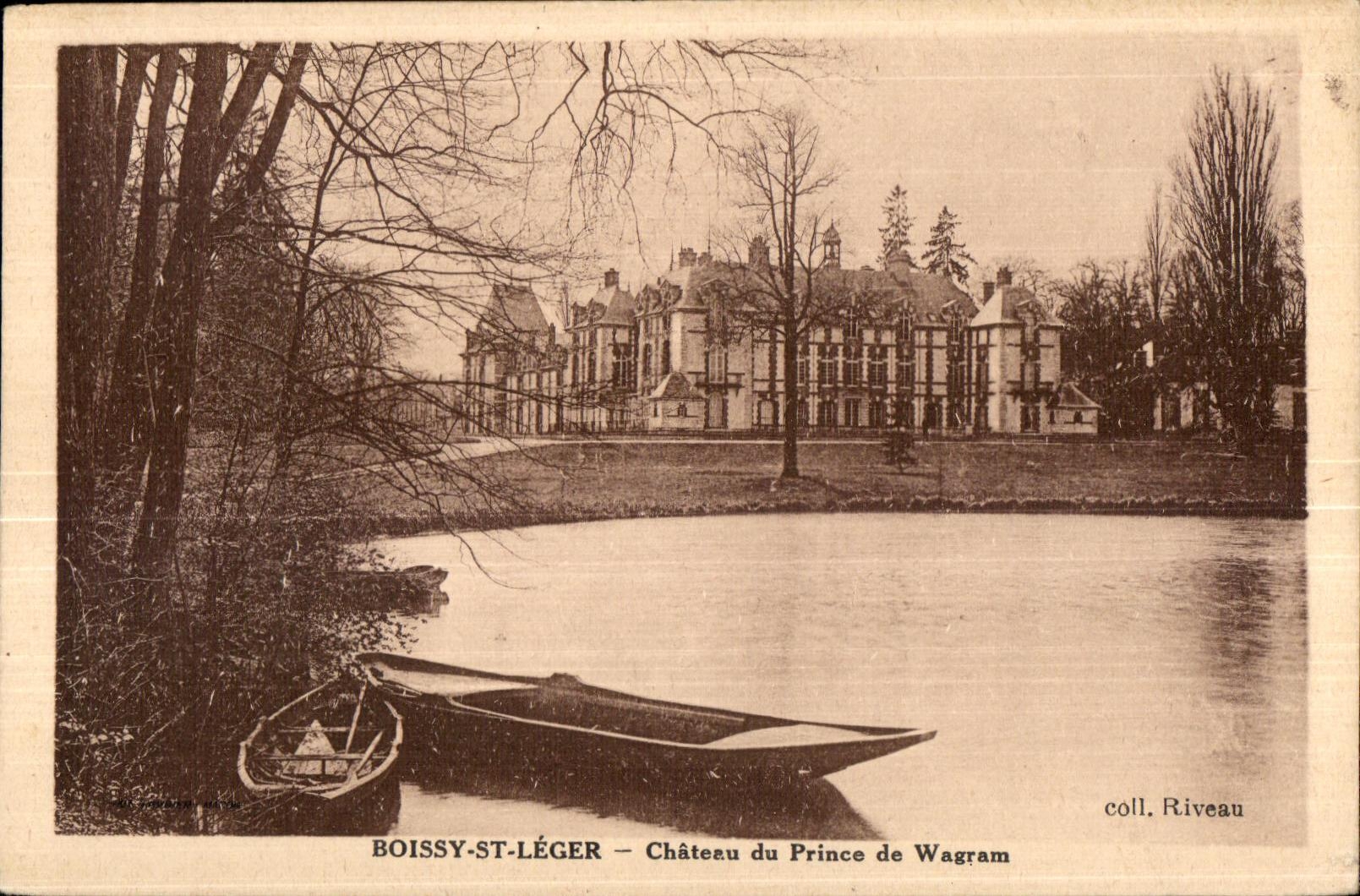 CPA Boissy St Leger Chateau du Prince de Wagram