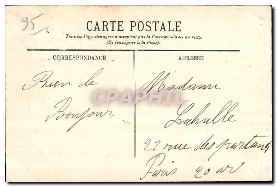 Enghien — Le Casino — LL. — Verso