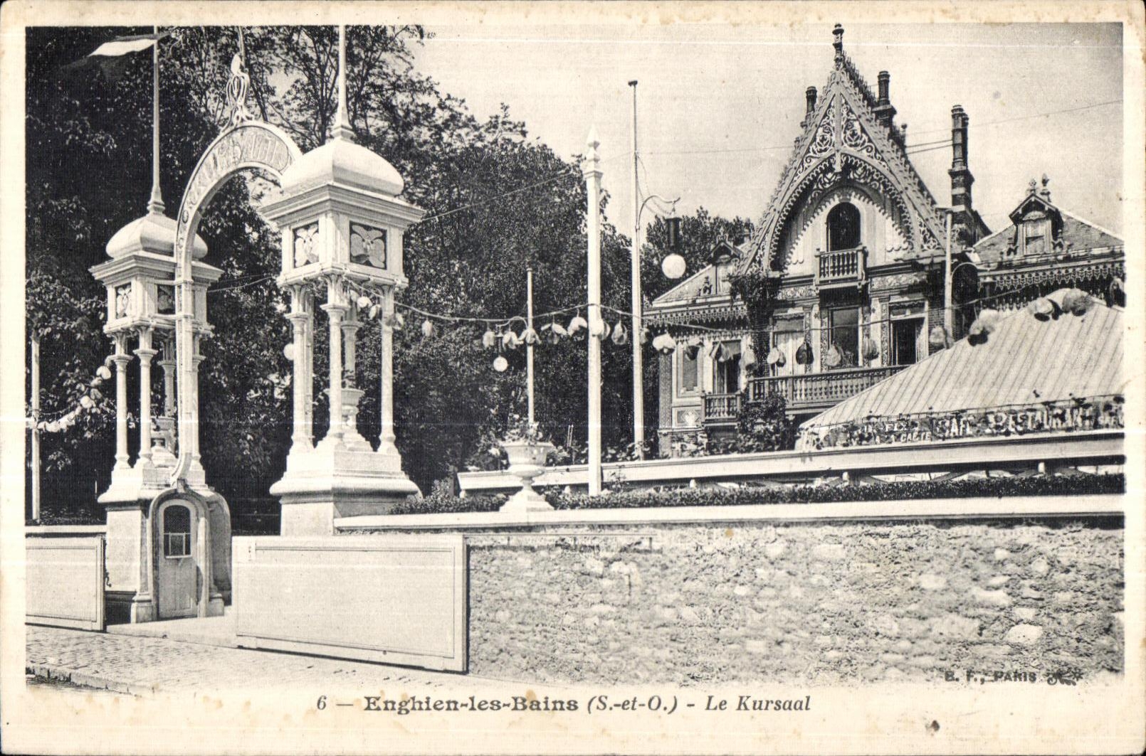 Enghien-les-Bains (S.-et-O.) - Le Kursaal — E. F. PARIS 6