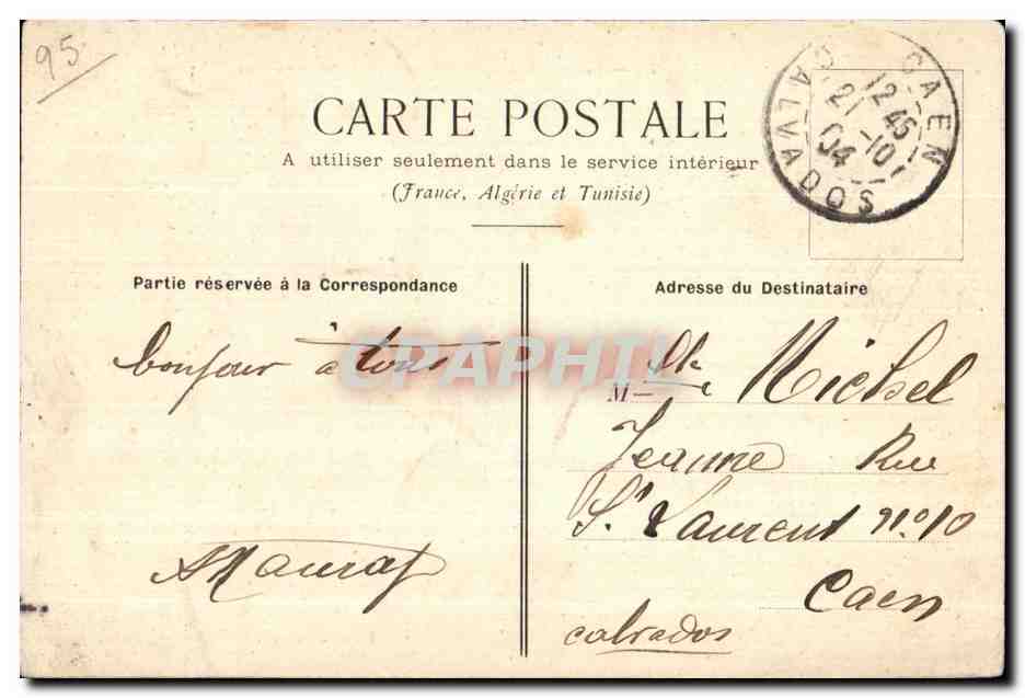 CPA Enghien Les Bains Casino Jardin des Roses — Verso