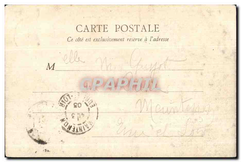 CPA Enghien Les Bains Panorama — Rückseite