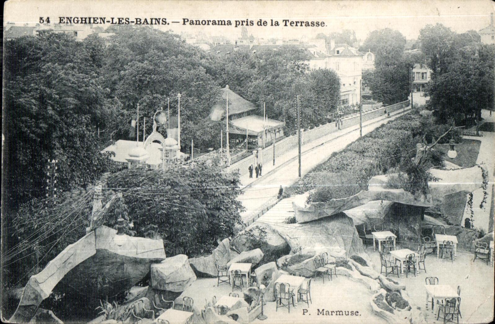 Enghien-les-Bains — Panorama pris de la Terrasse — P. Marmuse, n°54