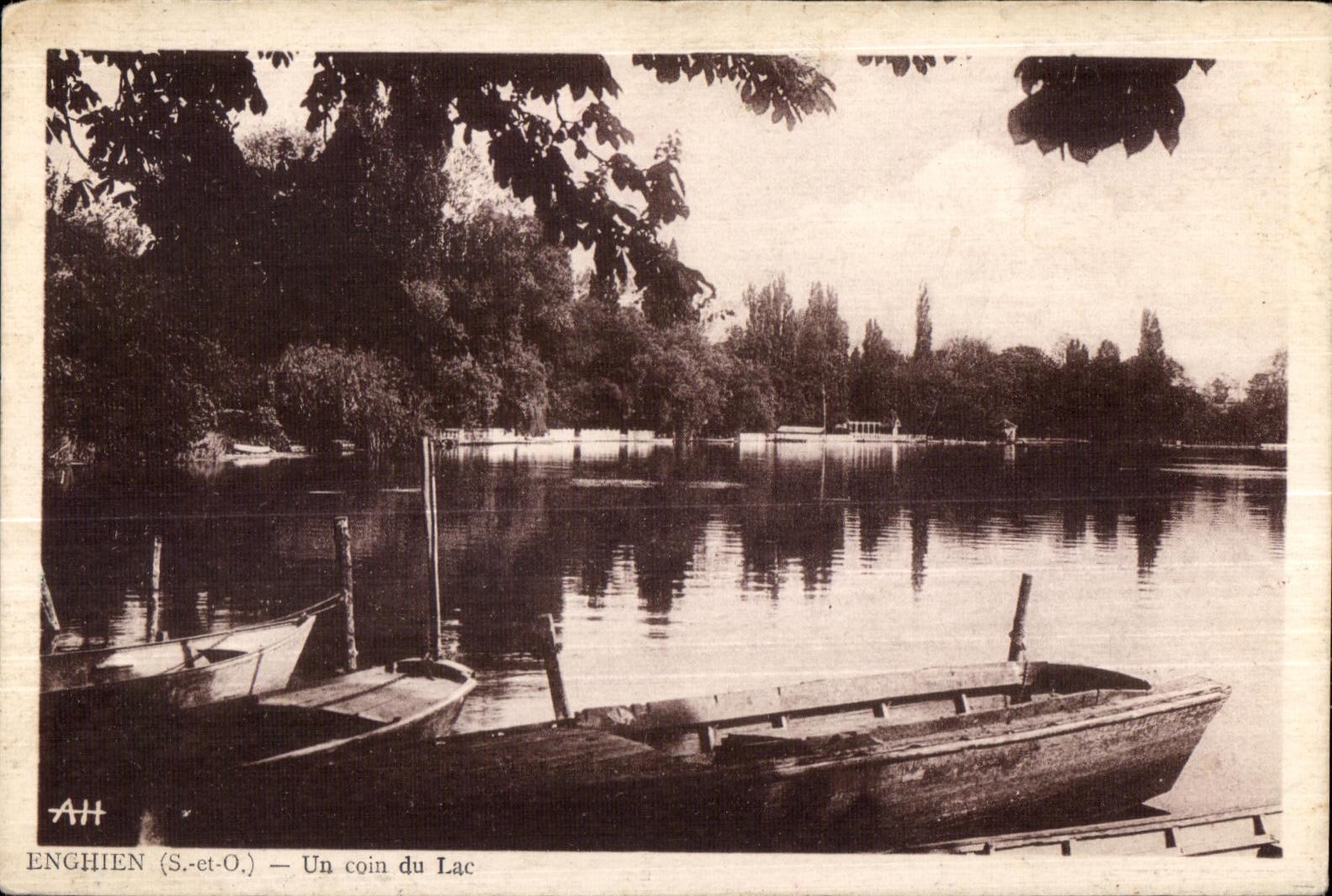 Enghien (S.-et-O.) — Un angolo del Lago