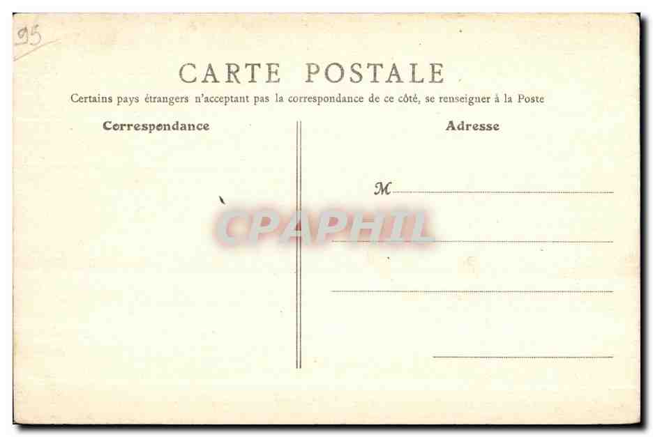Enghien-les-Bains (S.-et-O.) - Jardin du Casino — B. Fr., Paris, n°14 — Verso