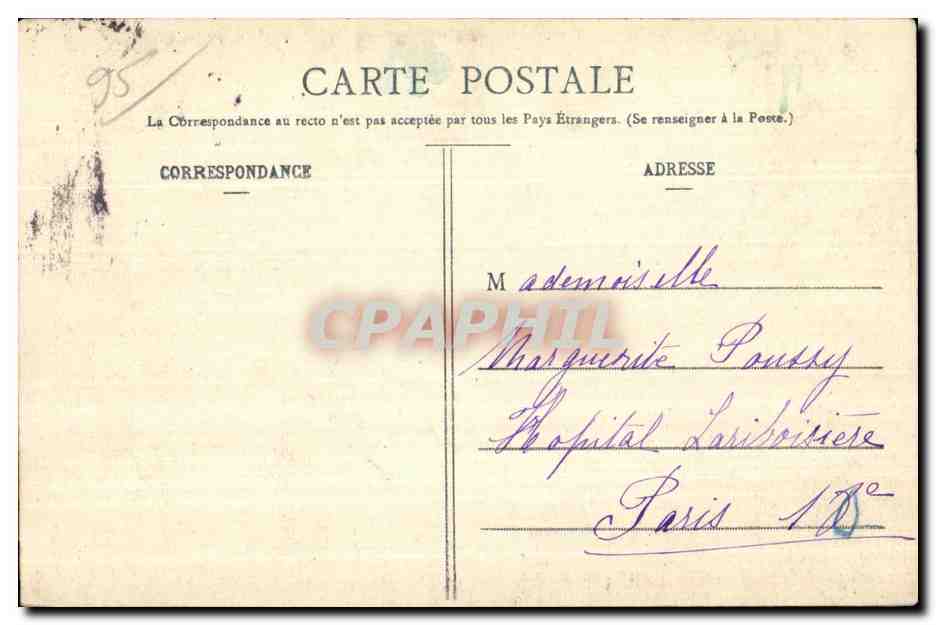 Enghien-les-Bains — The Casino and the Lake — G. I. n°2347 — Back