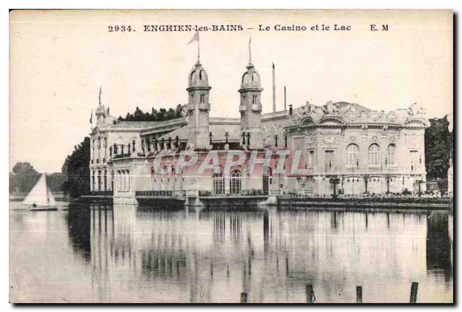CPA Enghien Les Bains Le Casino et Lac