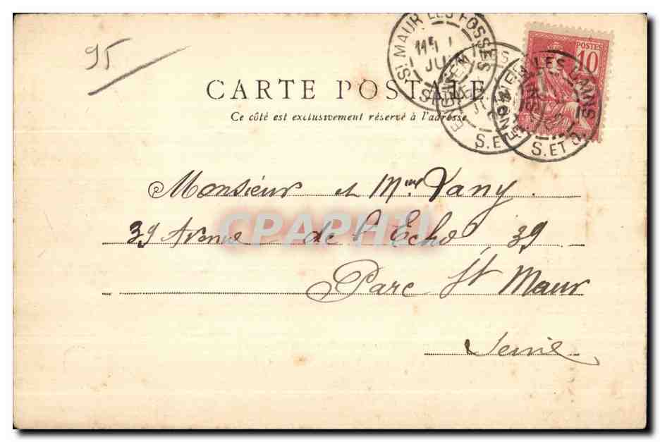 Enghien-les-Bains (Seine & Oise) — Vue Générale du Casino et du Kiosque Chinois — F. Pocynébat, 37, rue Faidherbe, Paris — Verso