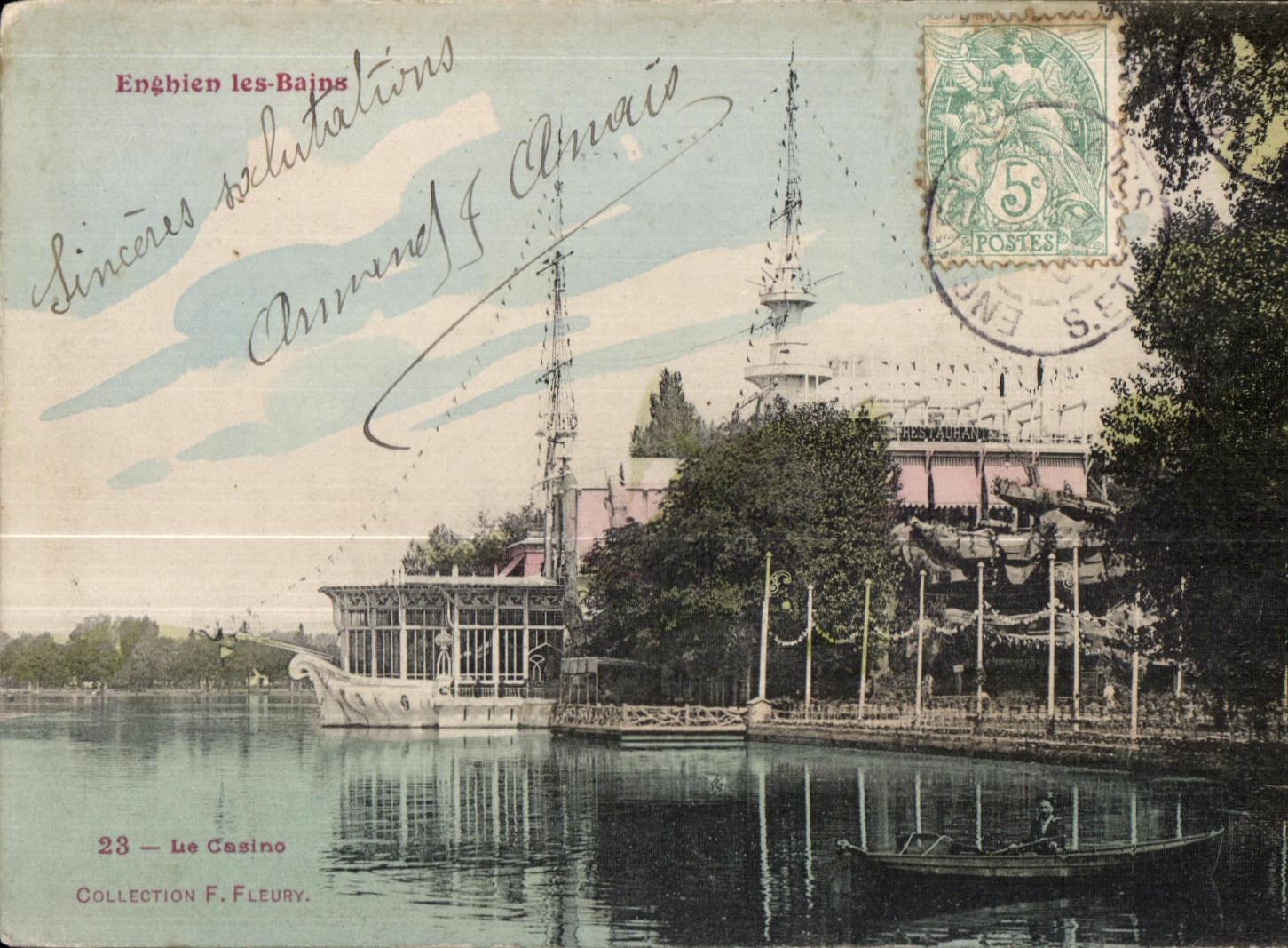 CPA Enghien Bains Le casino