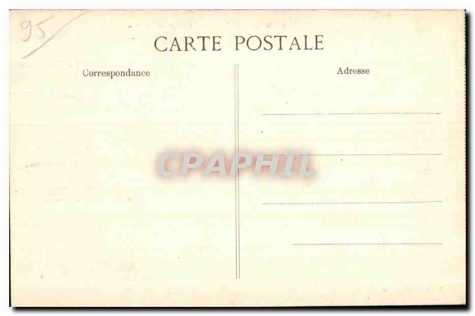 Enghien-les-Bains — Le Château Léon — P. Mimentry, Enghien — Verso