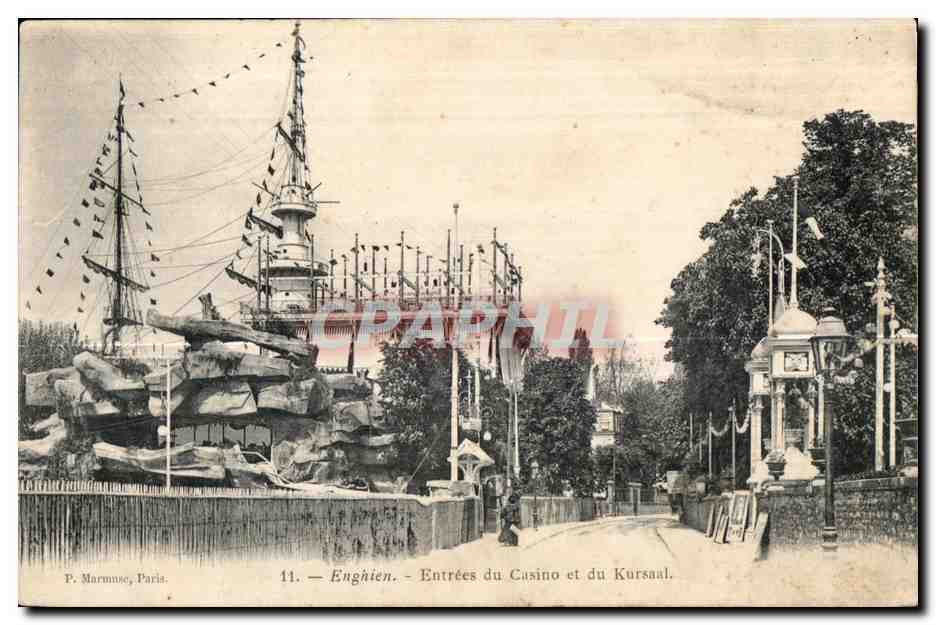 Enghien - Entrées du Casino et du Kursaal — P. Marmuse, Paris, n°11
