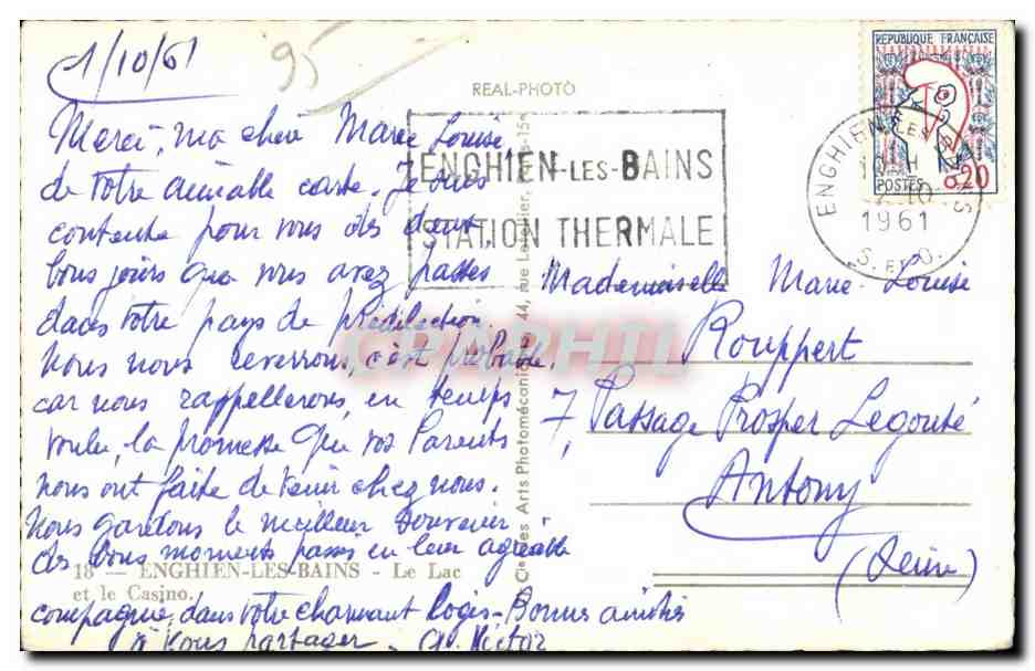 Casino Meridional — Enghien-les-Bains — Cap — Reverso