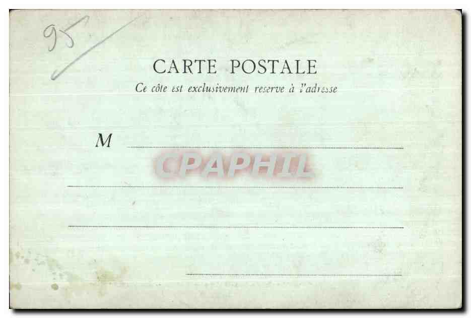 CPA Enghien les Bains Casino Grotte merveilleuse (Salle de Theatre) — Verso