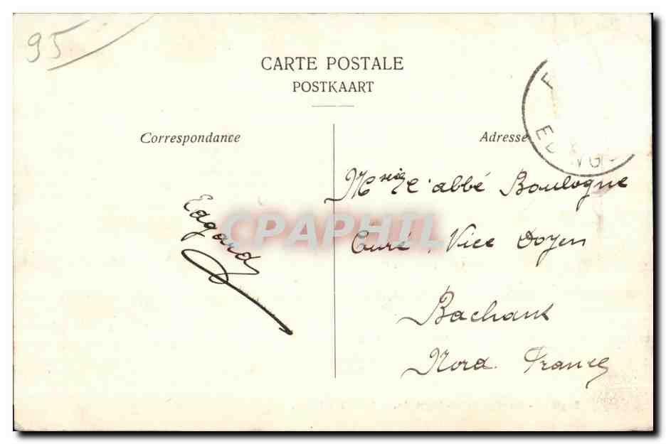 CPA Enghien College Saint Augustin Salle desFetes — Back