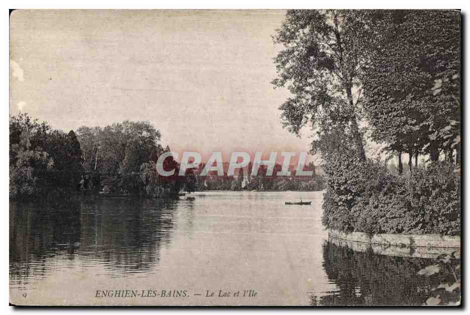Enghien-les-Bains — Le Lac et l'Île