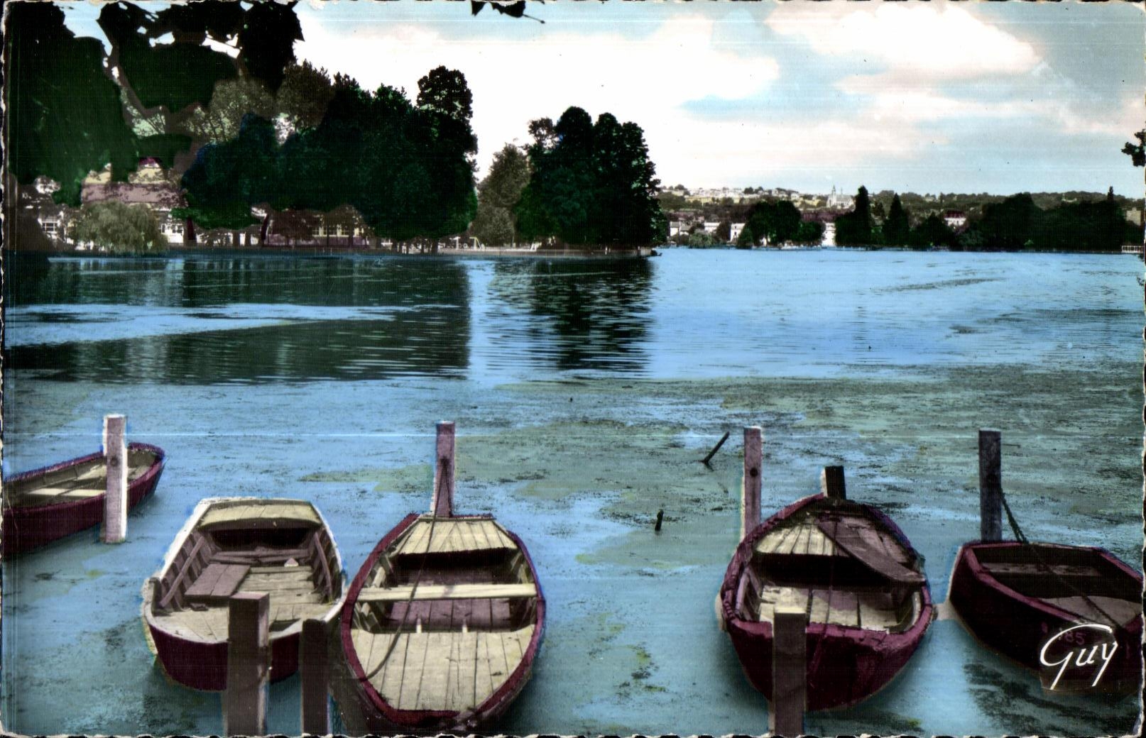 Le Lac d'Enghien et l'île aux Cygnes — Éditions GUY, n° 12.759