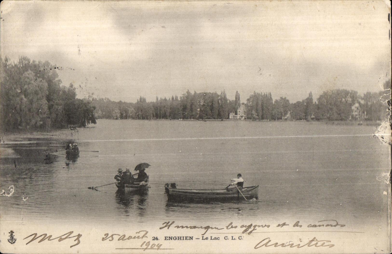 CPA Enghien Le Lac C L C