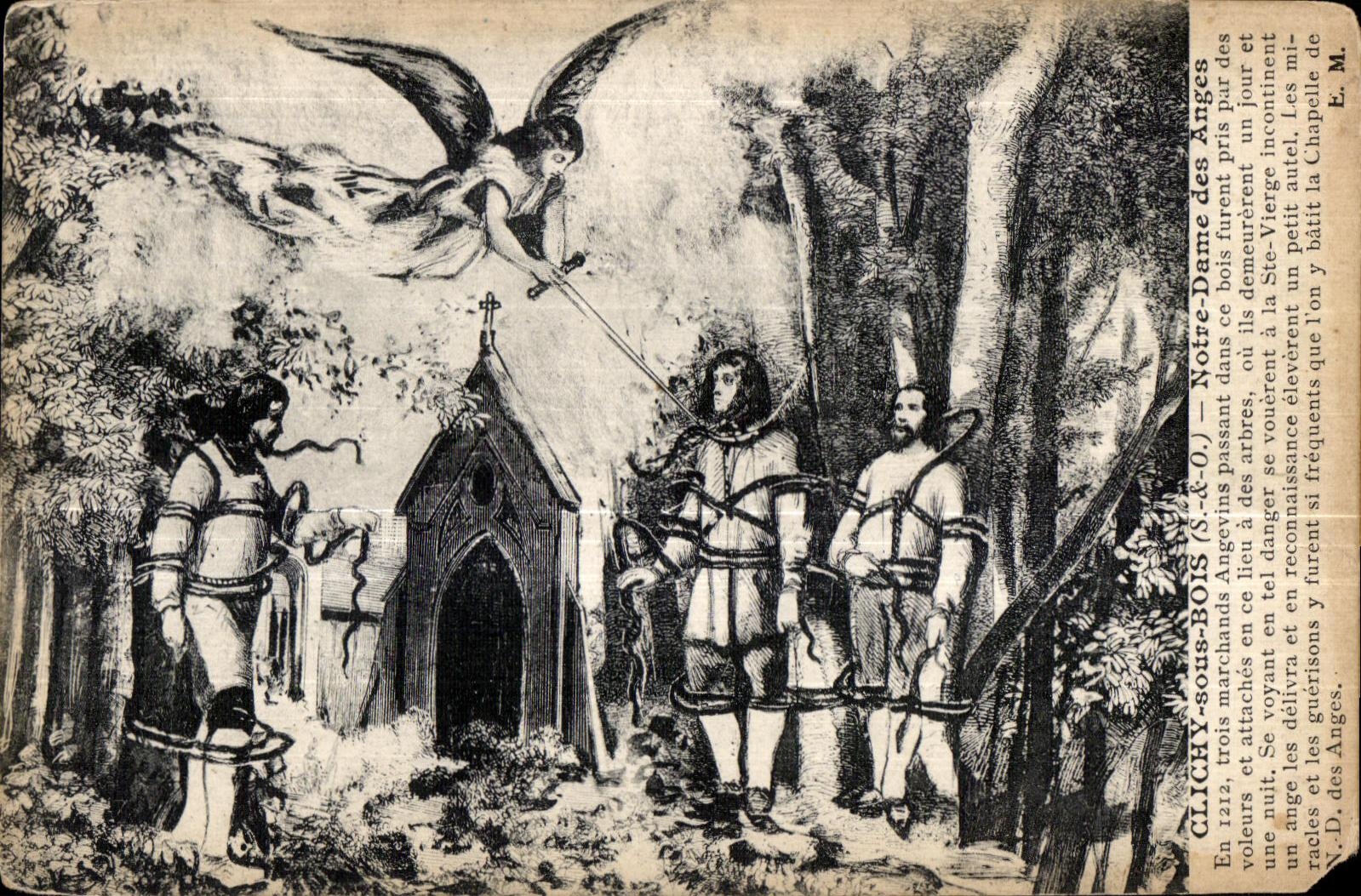 CPA Clichy Sous Bois Notre Dame des Anges