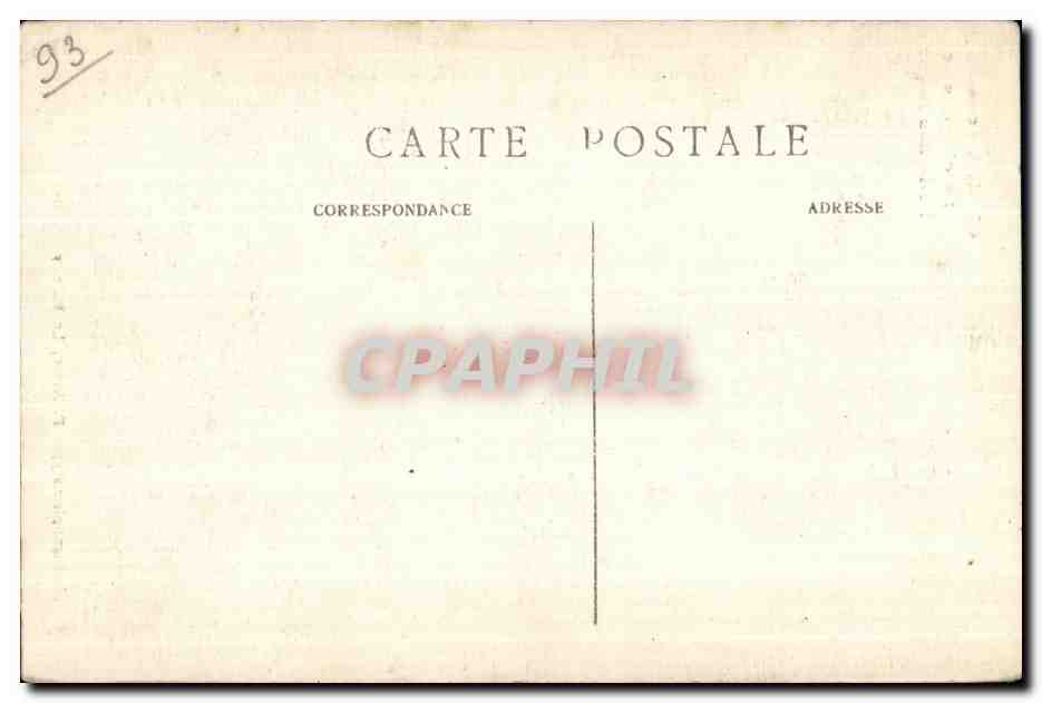 CPA Clichy sous Bois La chapelle de N D des Anges — Rückseite