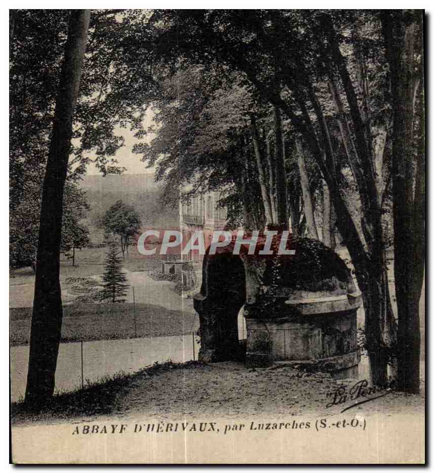 CPA Abbaye d Herivaux par Luzarches