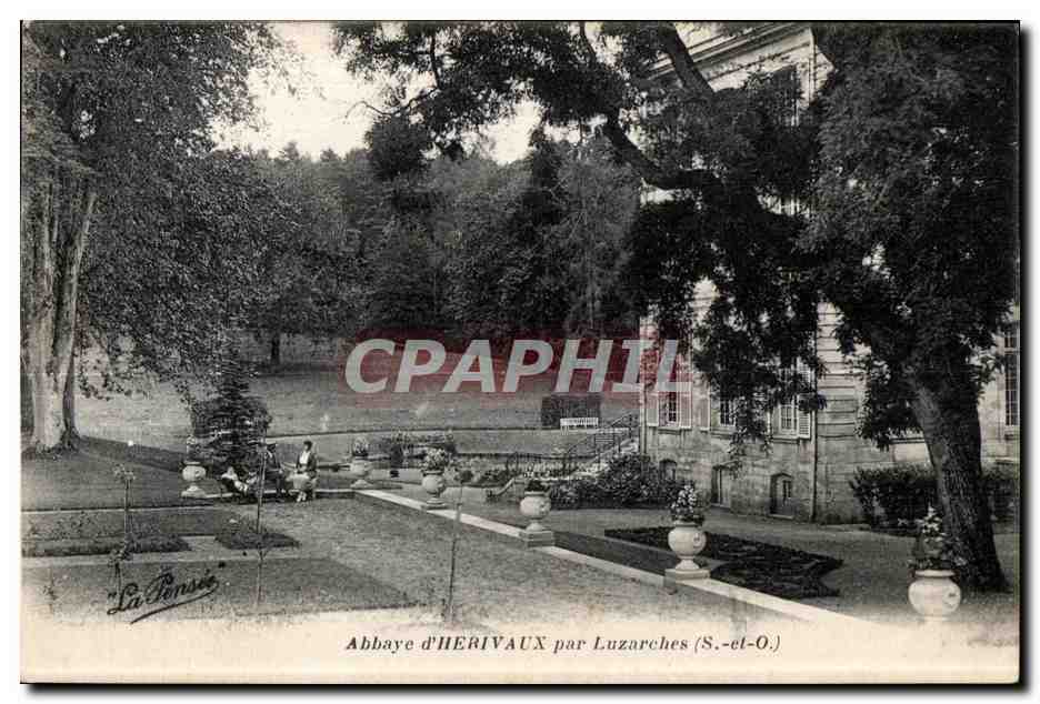 CPA Abbaye d Herivaux par Luzarches
