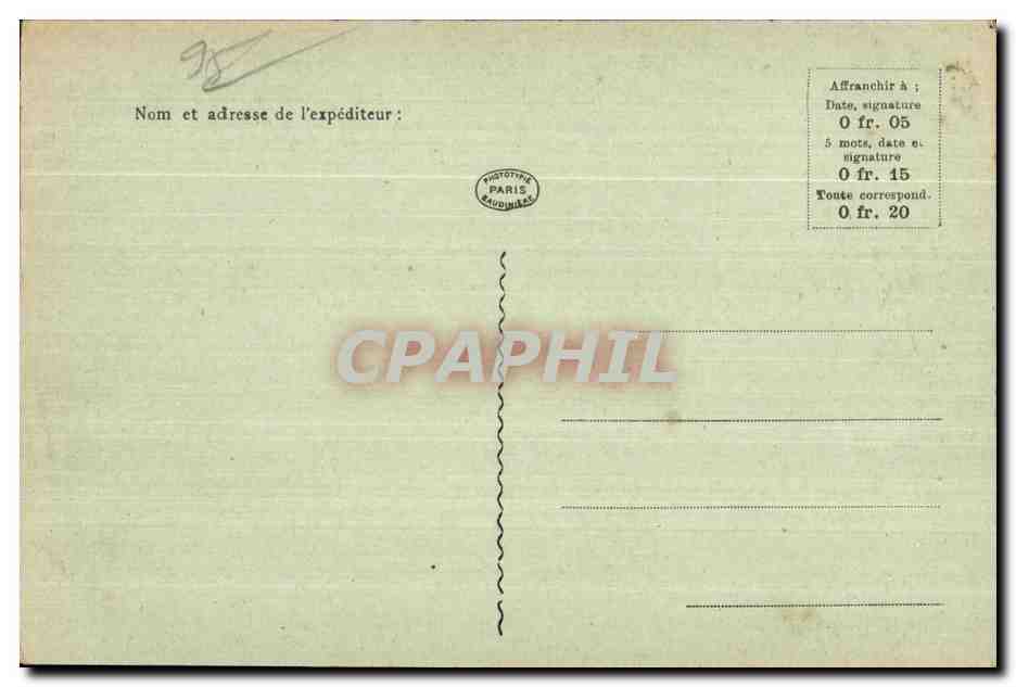 CPA Abbaye d Herivaux par Luzarches — Back
