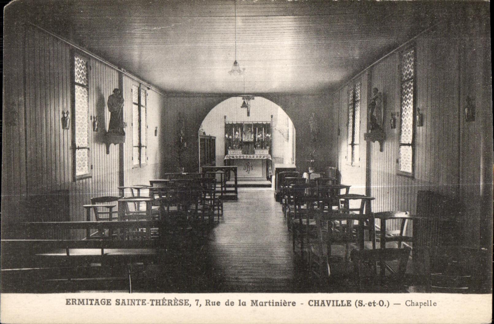 CPA Ermitage Sainte Therese 7 Rue de la Martiniere Chaville