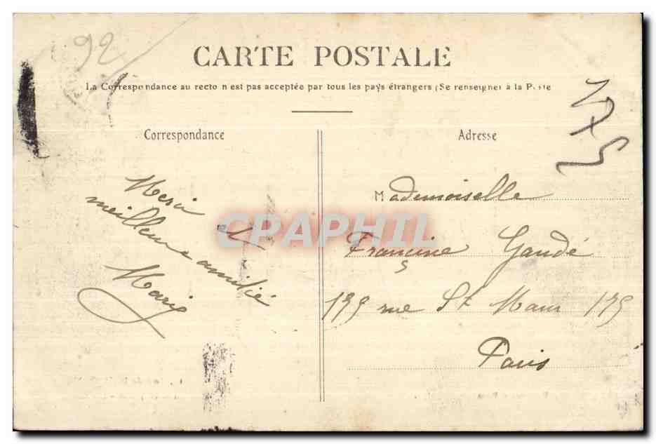 Bois de Boulogne - Lac St-James - Les Îles — D. Marmuse, Paris — Reverso