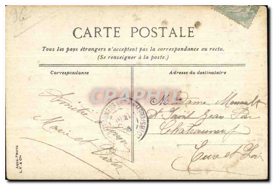 Bois de Boulogne — Le pavillon d'Artemonville — Éditeur L.V. & Cie — Reverso