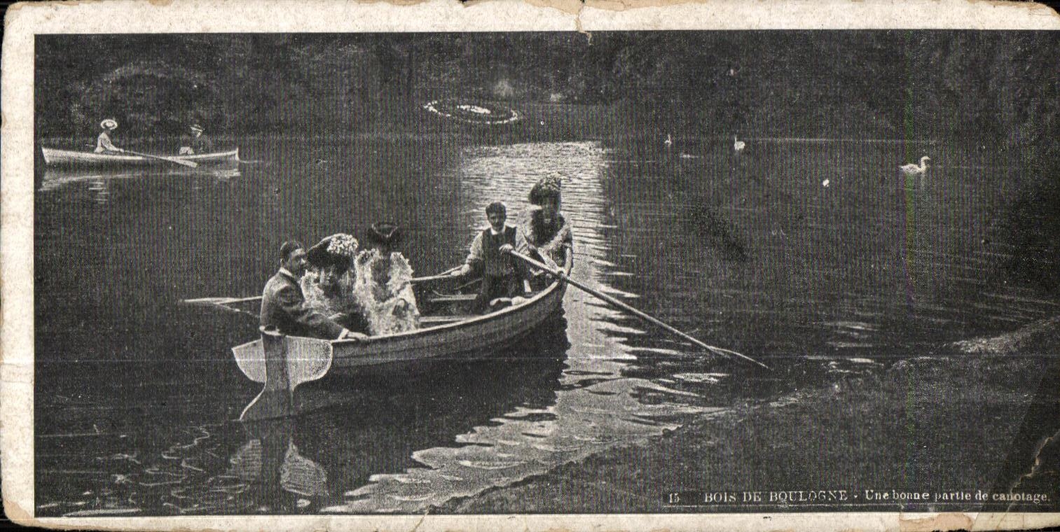 Bois de Boulogne — Une bonne partie de canotage — n°15