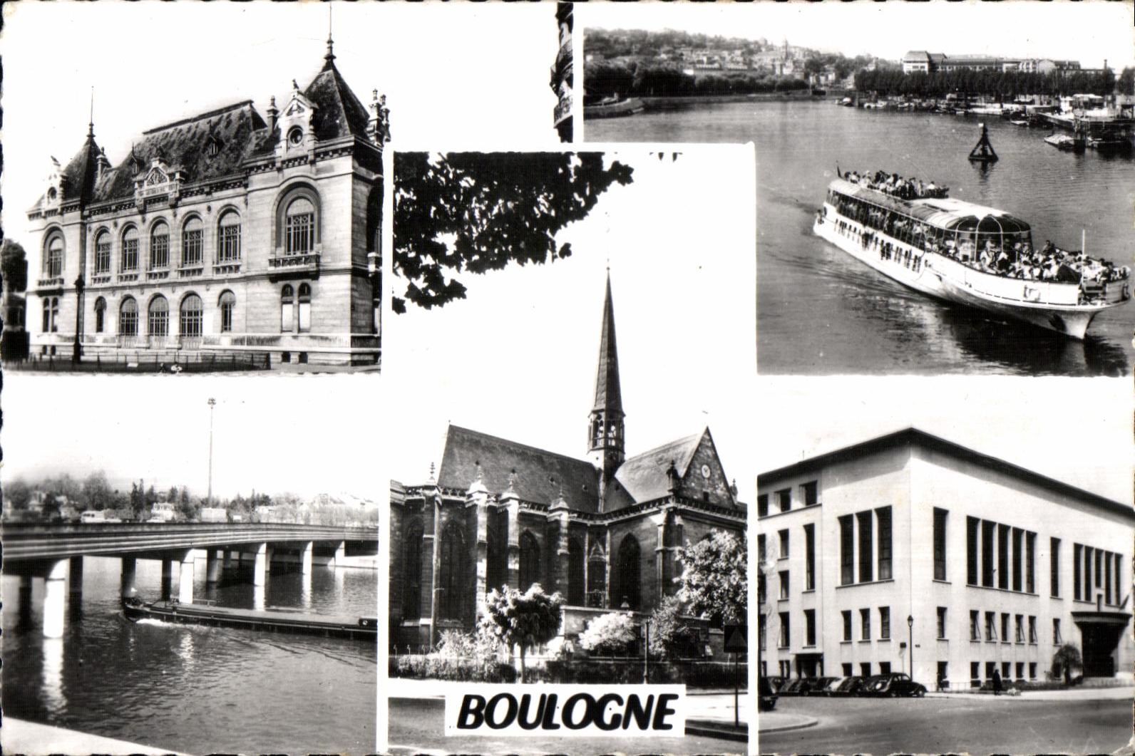 Boulogne-sur-Seine — diversi aspetti — Areille-Cartes n° 100