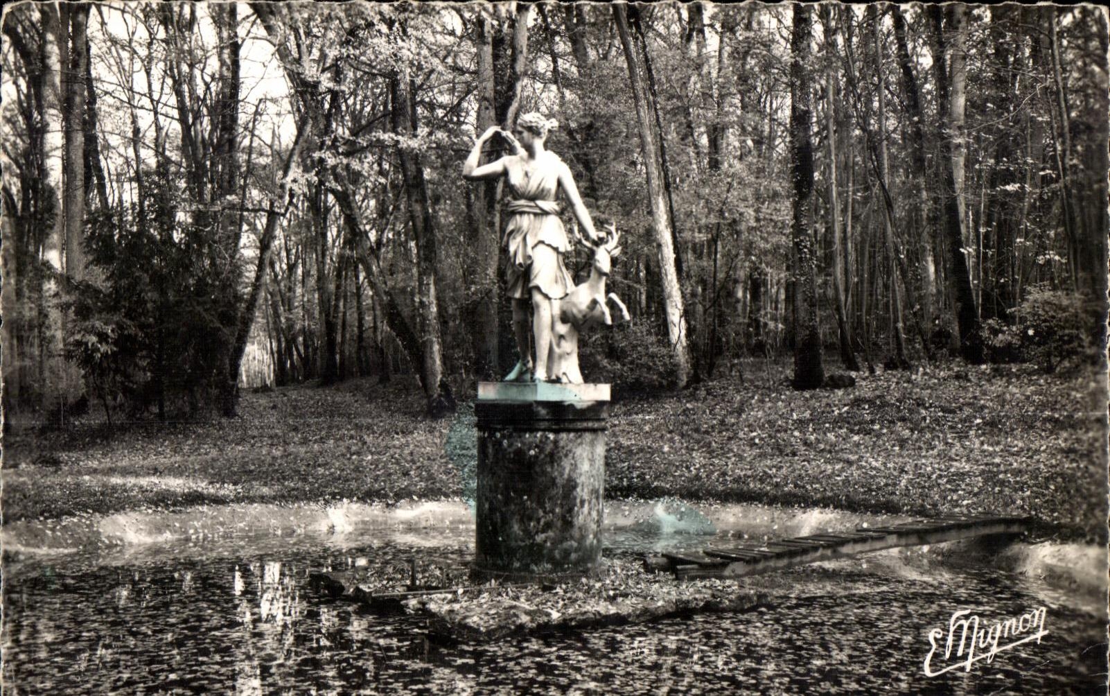CPA Environs de septeuil (S-et-O ) chateau de rosay diane chasseresse