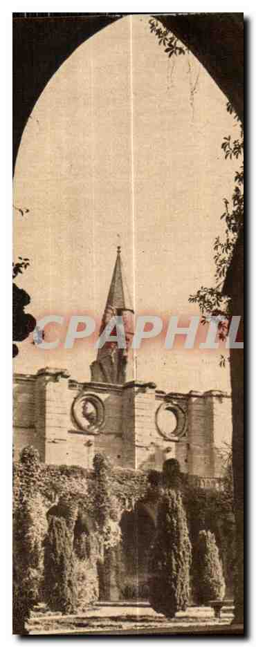 Abbaye de Royaumont — Cloître et la Tourcelle — G. Barraud Phot. - Lagny (Oise)