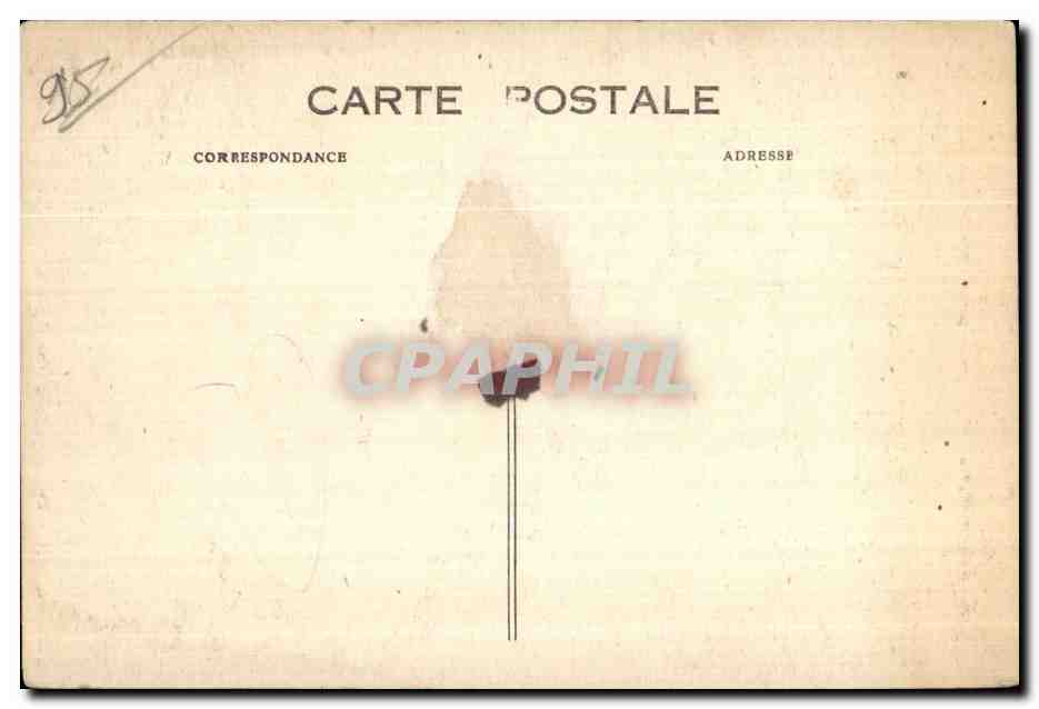 CPA Abbaye de royaumont asnieres oise  — Back
