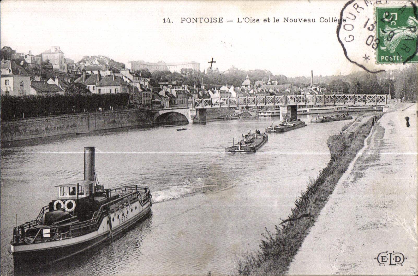 Pontoise — L'Oise et le Nouveau Collège — E.D. éditeur