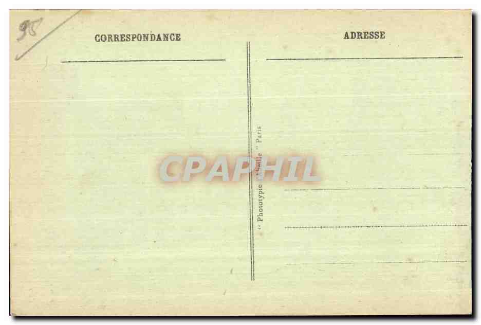 CPA Pontoise Quai Du Pothuis — Rückseite