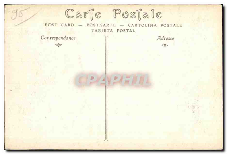 CPA Pontoise Eglise Saint Maclou Mise au Tombeau ND Phot — Rückseite
