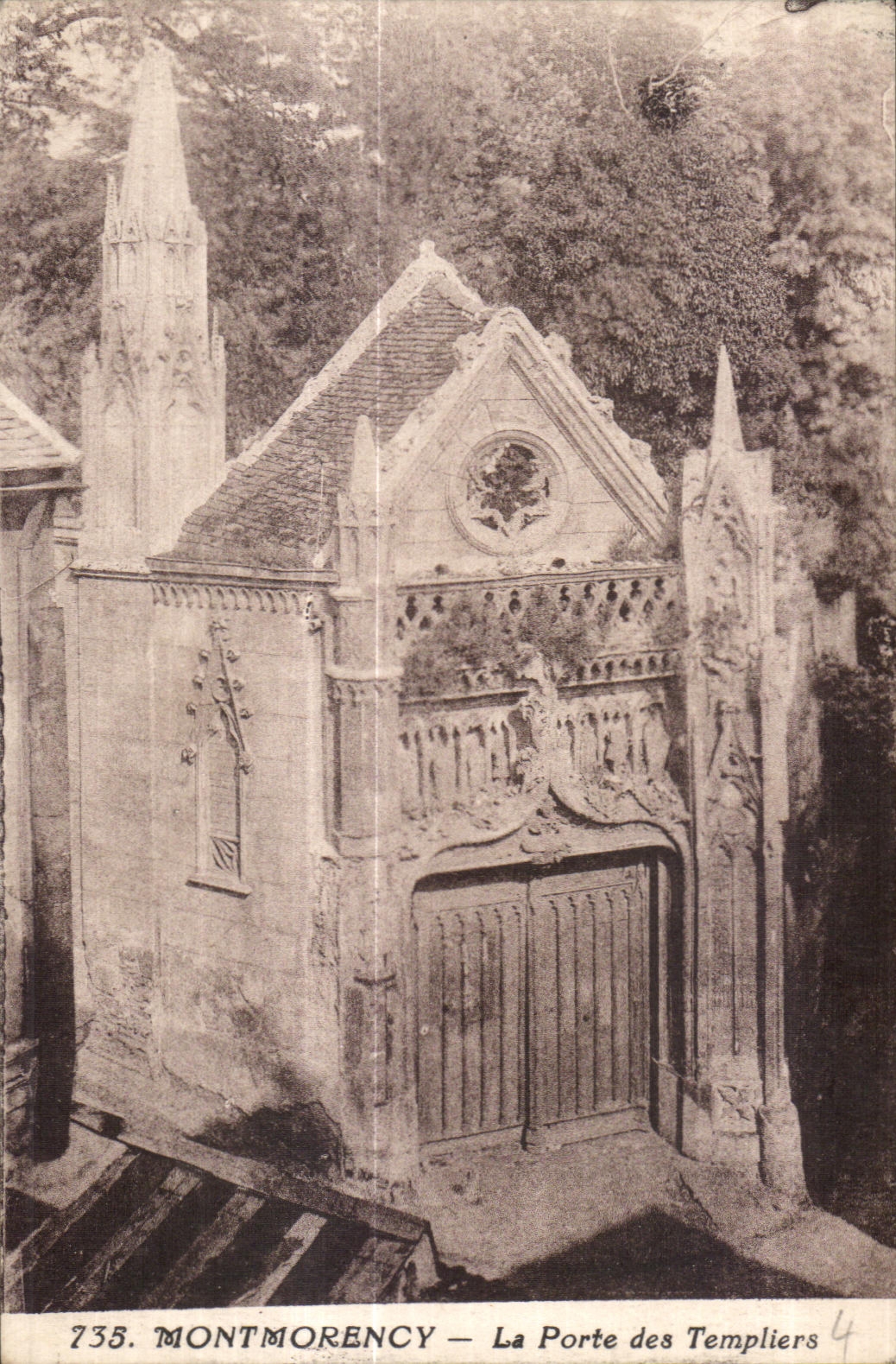 Montmorency — La Porte des Templiers — éditeur n° 735