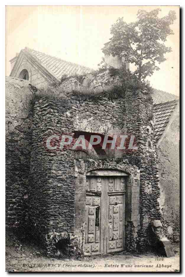 CPA Montmorency (Seine et Oise) Entree une ancienne Abbaye